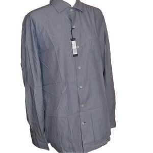 NWT Madison Blue Dress Shirt L